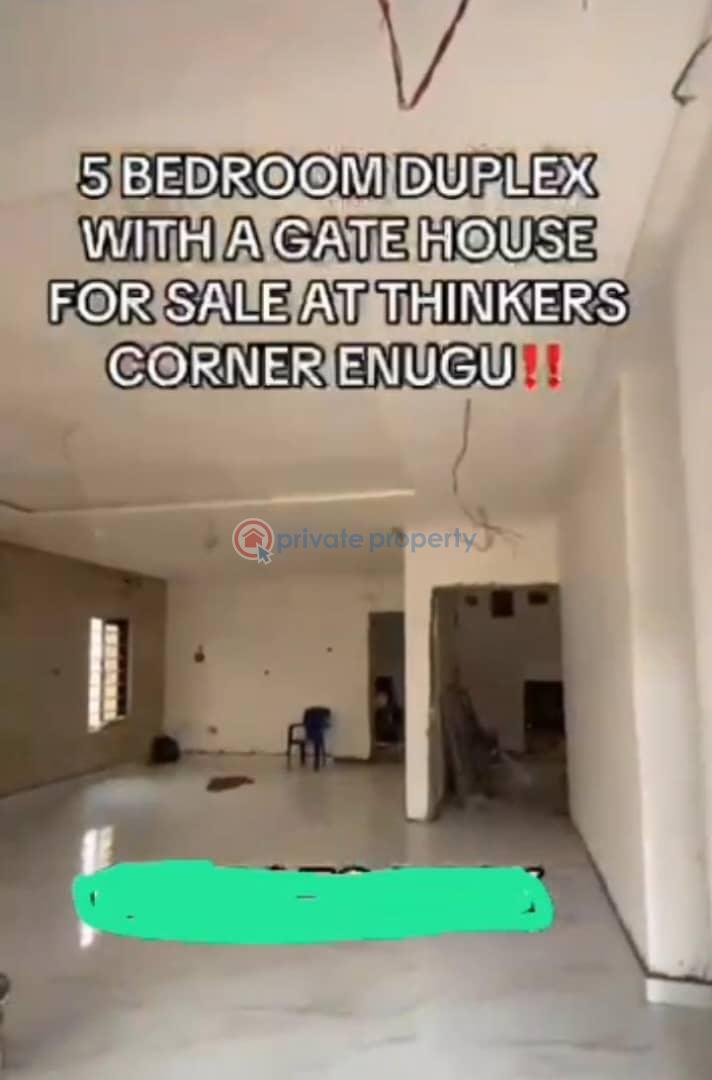 5 bedroom Detached Duplex For Sale Thinkers Corner Enugu Area  - 3