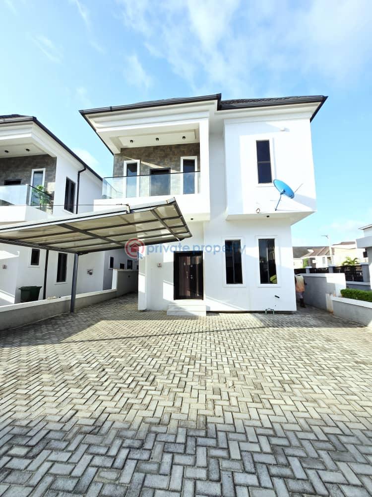 5 bedroom Terraced Duplex For Sale Orchid Road Chevron Drive Lekki Lagos - 1
