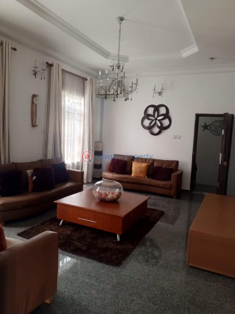 5 bedroom detached house with family lounge, study room, and a room boys quarters - 2 5 bedroom Detached Duplex For Rent Chevron Drive Lekki Lagos - 2