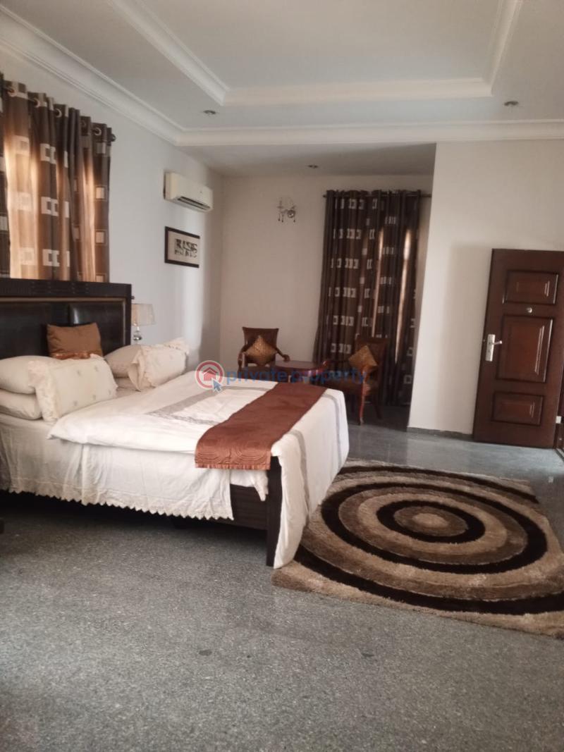 5 bedroom detached house with family lounge, study room, and a room boys quarters - 4 5 bedroom Detached Duplex For Rent Chevron Drive Lekki Lagos - 4