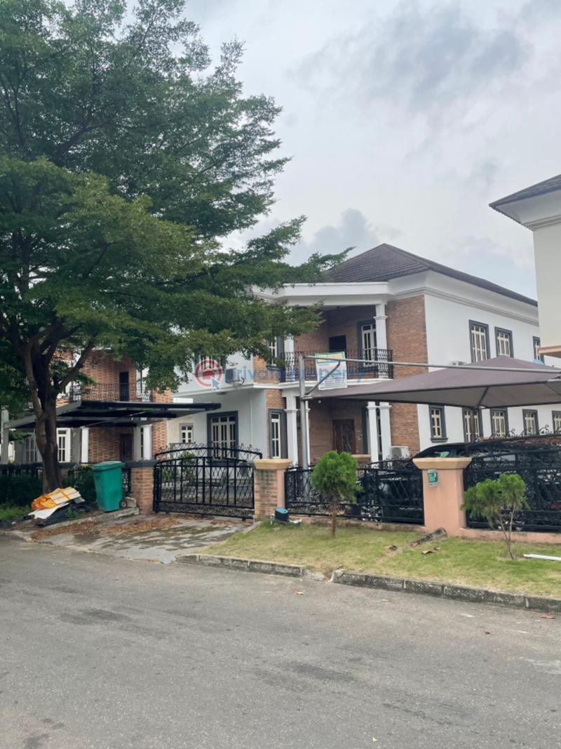 5 bedroom detached house with family lounge, study room, and a room boys quarters - 1 5 bedroom Detached Duplex For Rent Chevron Drive Lekki Lagos - 1