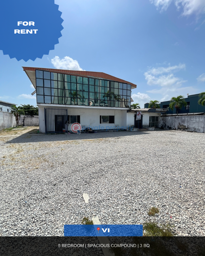5 bedroom Detached Duplex For Rent Victoria Island Lagos - 0