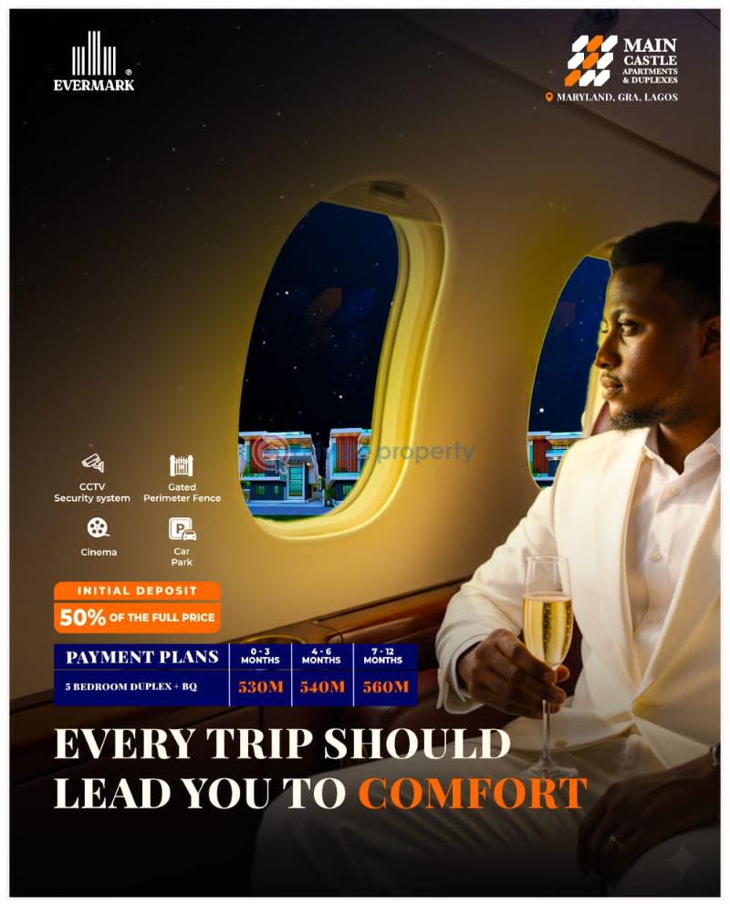 5 bedroom Detached Duplex For Sale Main Castle Duplexes Maryland Anthony Village Maryland Lagos