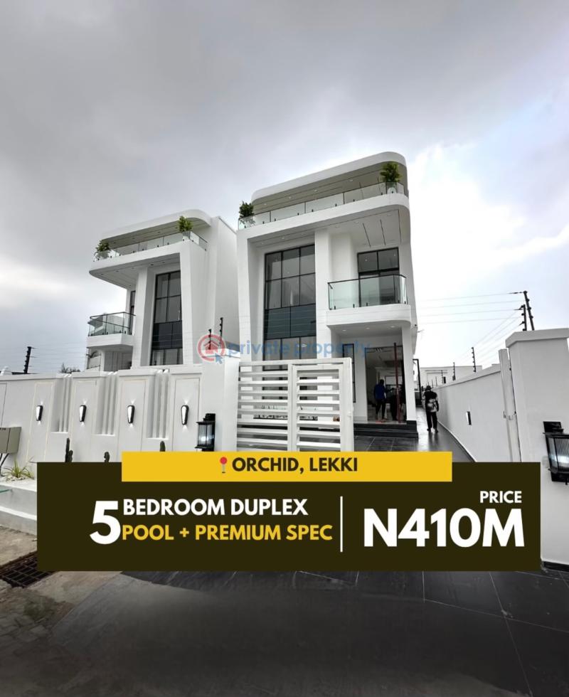 5 bedroom Detached Duplex For Sale Orchid Road Chevron Lekki Lagos Lekki Phase 1 Lagos - 0