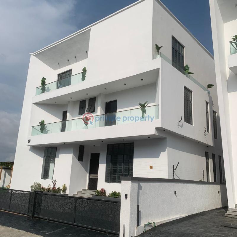 5 bedroom duplex with bq pool gym office - 0 5 bedroom House For Sale Hampton Lake Estate, Chevron Lekki Phase 2 Lagos - 0