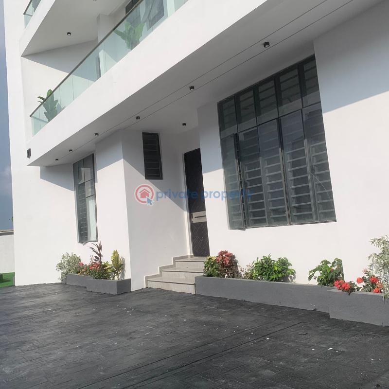 5 bedroom duplex with bq pool gym office - 4 5 bedroom House For Sale Hampton Lake Estate, Chevron Lekki Phase 2 Lagos - 4