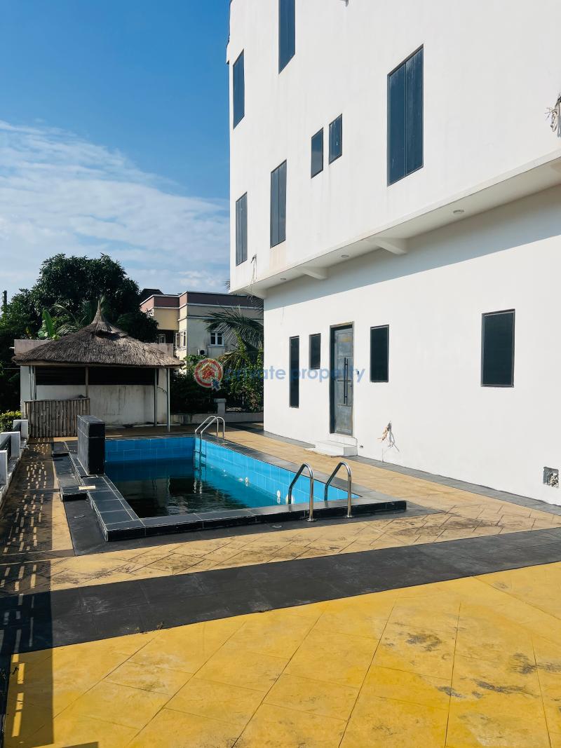 5 bedroom Detached Duplex For Sale 5 Bedroom With Swimming Pool Osapa Lekki Lagos - 25