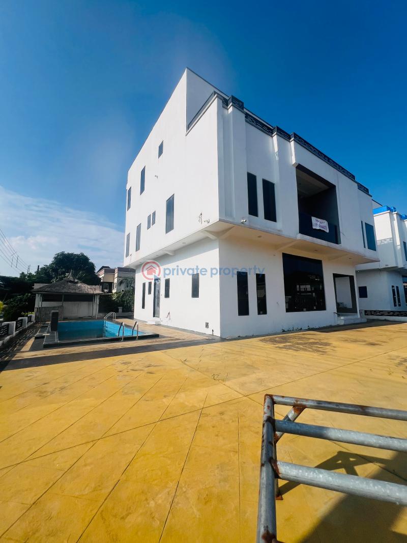 5 bedroom Detached Duplex For Sale 5 Bedroom With Swimming Pool Osapa Lekki Lagos - 24