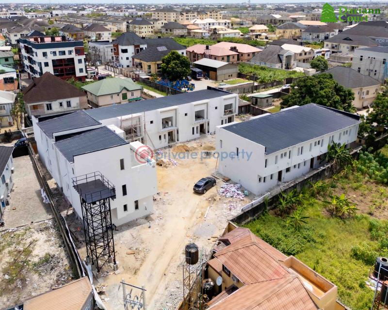 5 bedroom Duplex For Sale By Blenco Supermarket Sangotedo Darian Court Akodo Ajah Lagos - 1