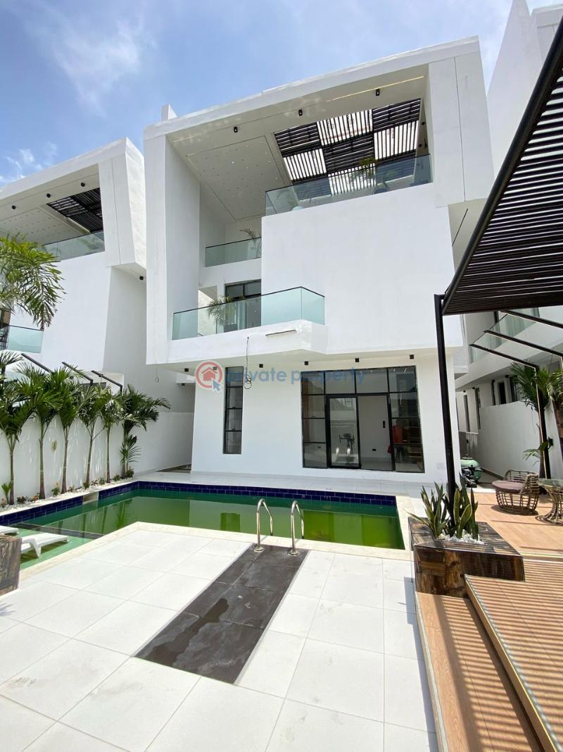 5 bedroom fully detached apartment - 5 5 bedroom Detached Duplex For Sale Chevron Lekki Lagos Chevron Drive Lekki Lagos - 5