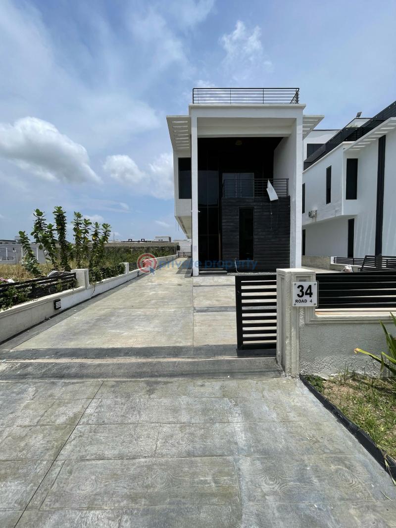 5 bedroom fully detached duplex in osapa with cinema and pool - 1 5 bedroom Duplex For Sale Osapa London Lekki Phase 1 Lagos - 1