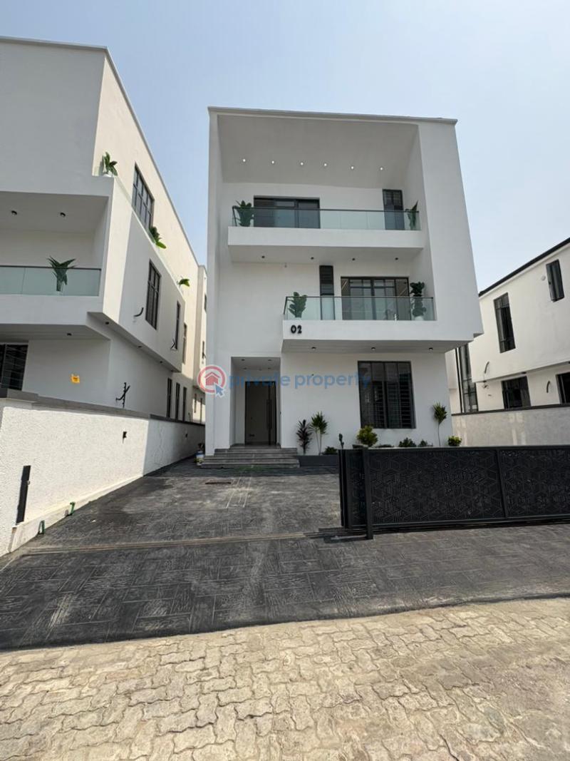 5 bedroom Detached Duplex For Sale Chevron Drive Lekki Lagos - 9