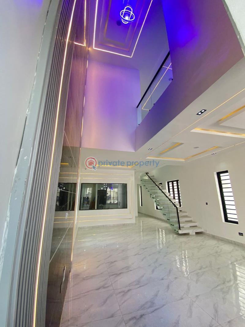 5 bedroom fully detached duplex with a high ceiling, swimming pool, gym - 16 5 bedroom Detached Duplex For Sale Ologolo Lekki Lagos - 16