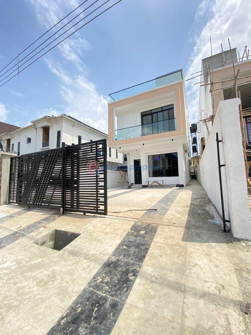 5 bedroom fully detached duplex with a high ceiling, swimming pool, gym - 18 5 bedroom Detached Duplex For Sale Ologolo Lekki Lagos - 18