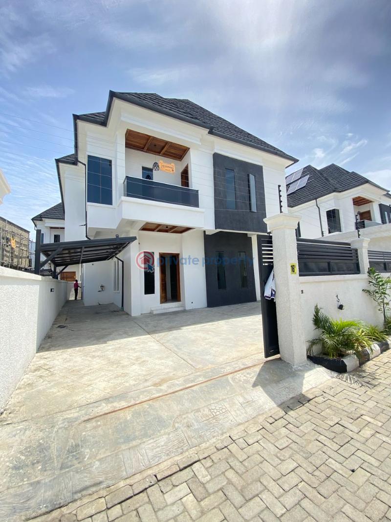 5 bedroom Detached Duplex For Sale 2nd Toll Gate Chevron Axis Lekki Lagos Chevron Drive Lekki Lagos - 1
