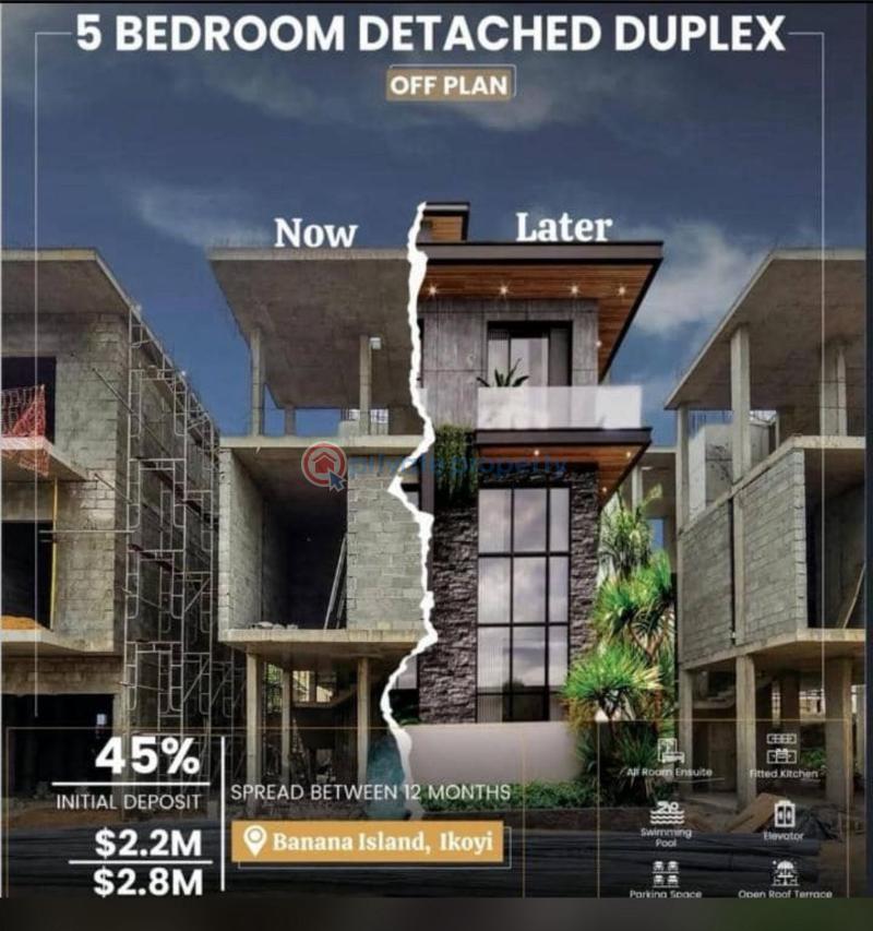 5 bedroom Detached Duplex For Sale Banana Island Ikoyi Lagos - 0
