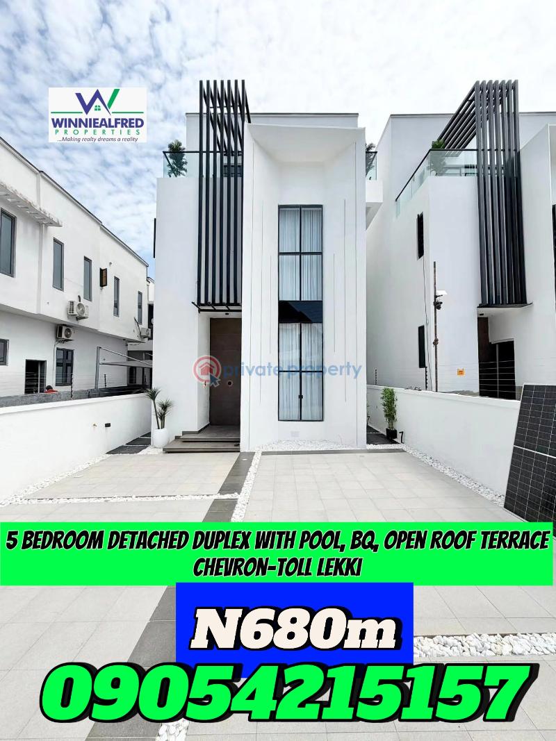 5 bedroom Duplex For Sale Chevron Drive Lekki Lagos - 0