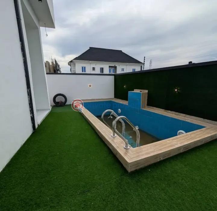 5 bedroom fully detached duplex with bq and swimming pool - 9 5 bedroom House For Sale Ajah Lagos - 9