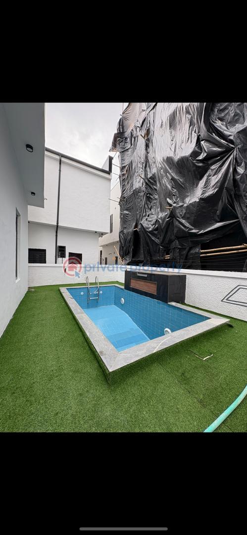 5 bedroom fully detached duplex with bq and swimming pool - 9 5 bedroom Detached Duplex For Sale Ajah Lagos - 9