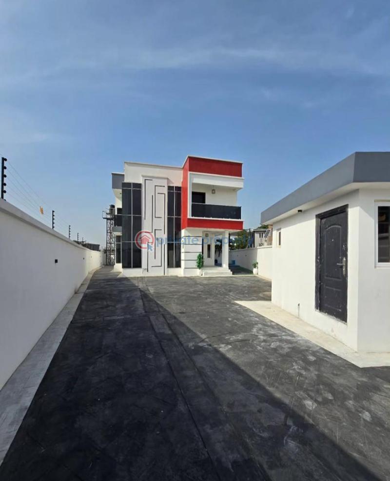 5 bedroom fully detached duplex with bq at chevron-lekki,lagos. - 0 5 bedroom Detached Duplex For Sale Chevron Lekki Lagos - 0