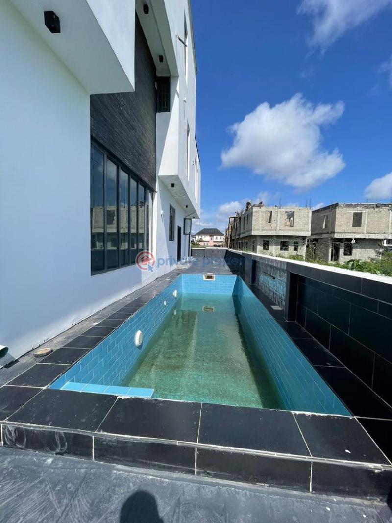 5 bedroom fully detached duplex with bq at royal garden estate, ajah lagos. - 5 5 bedroom Detached Duplex For Sale Royal Garden Estate, Ajah Lagos - 5