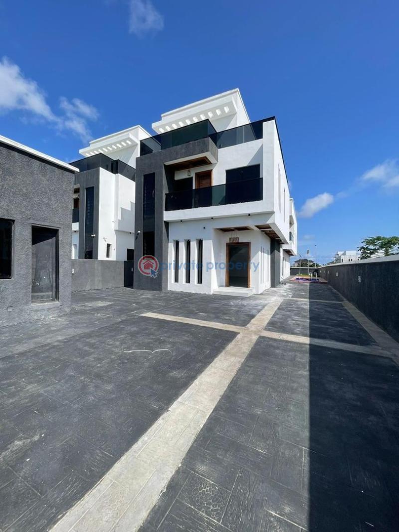 5 bedroom fully detached duplex with bq at royal garden estate, ajah lagos. - 1 5 bedroom Detached Duplex For Sale Royal Garden Estate, Ajah Lagos - 1