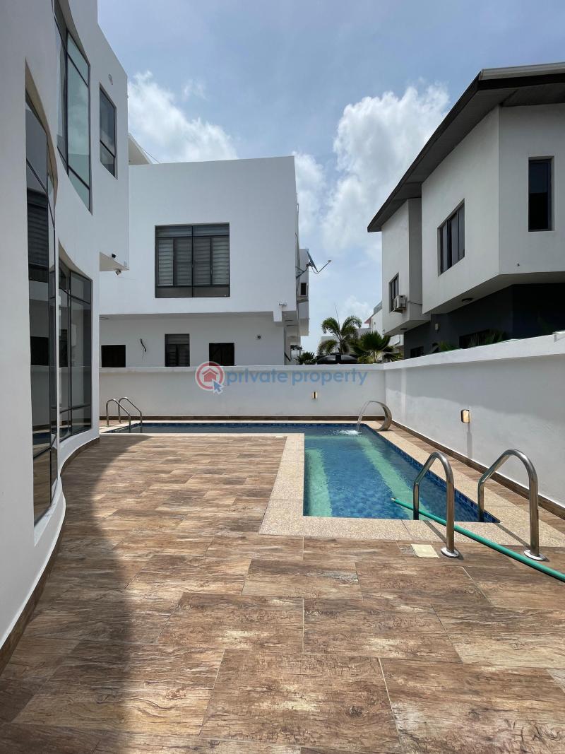 5 bedroom fully detached duplex with cinema, pool and gym in osapa lekki - 7 5 bedroom Duplex For Sale Osapa Lekki Lagos - 7