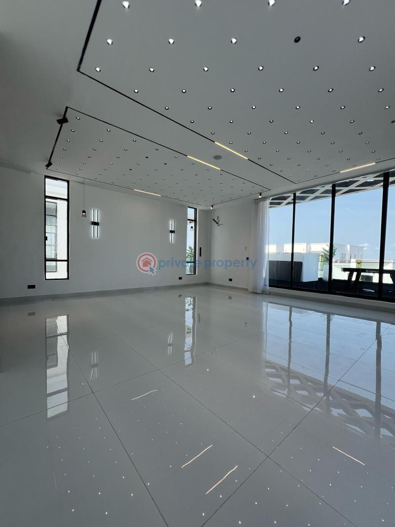 5 bedroom fully detached duplex with cinema, pool and gym in chevron - 10 5 bedroom Duplex For Sale Chevron Drive Lekki Lagos - 10