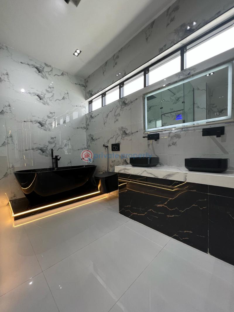 5 bedroom fully detached duplex with cinema, pool and gym in chevron - 9 5 bedroom Duplex For Sale Chevron Drive Lekki Lagos - 9