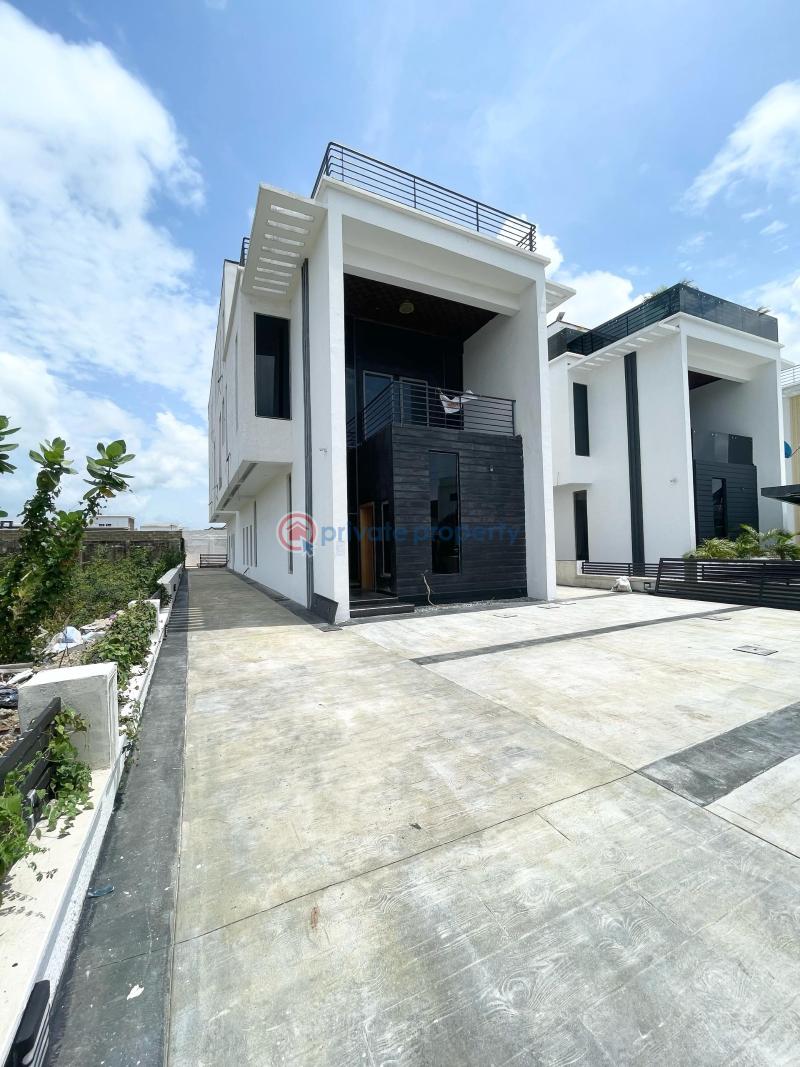 5 bedroom fully detached duplex with pool and cinema - 1 5 bedroom Duplex For Sale Osapa London Osapa Lekki Lagos - 1
