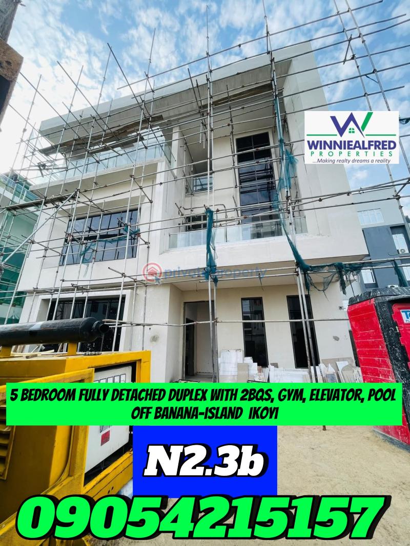 5 bedroom Detached Duplex For Sale Banana Island Ikoyi Lagos - 0