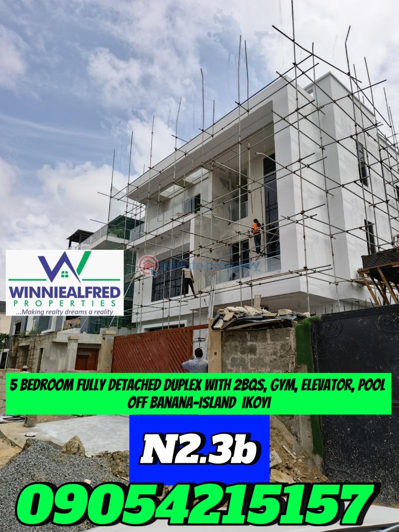 5 bedroom Detached Duplex For Sale Banana Island Ikoyi Lagos - 1