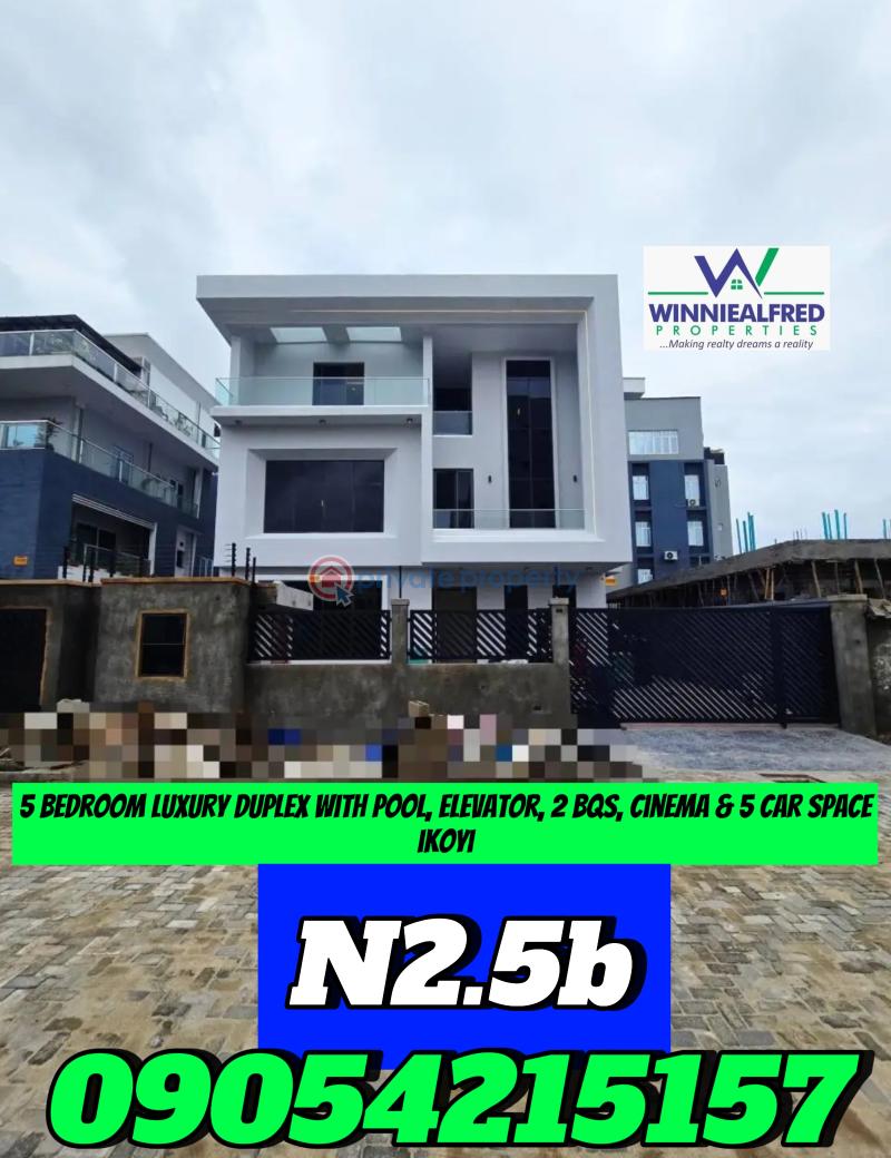 5 bedroom Duplex For Sale Ikoyi Lagos - 0