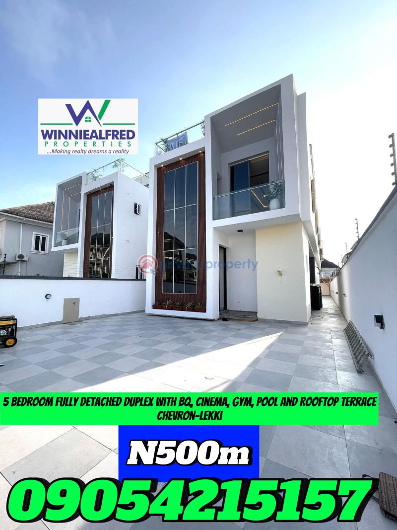 5 bedroom Duplex For Sale Chevron Drive Lekki Lagos - 0