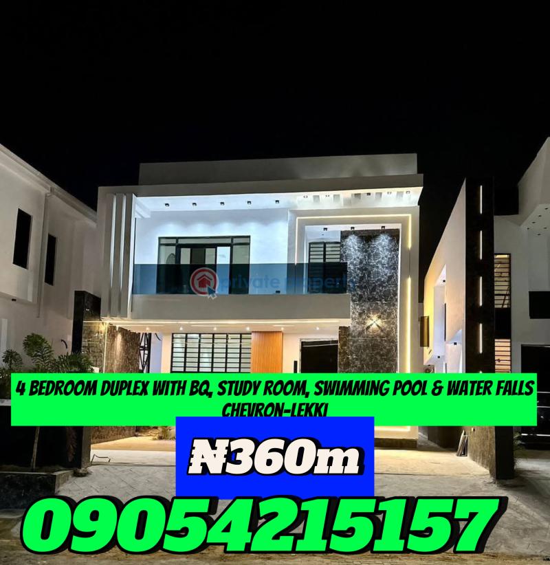4 bedroom Duplex For Sale Chevron Drive Lekki Lagos - 0