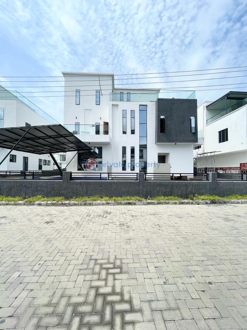 5 bedroom fully detached duplex with pool, gym and cinema - 1 5 bedroom Duplex For Sale Osapa London Lekki Osapa Lekki Lagos - 1