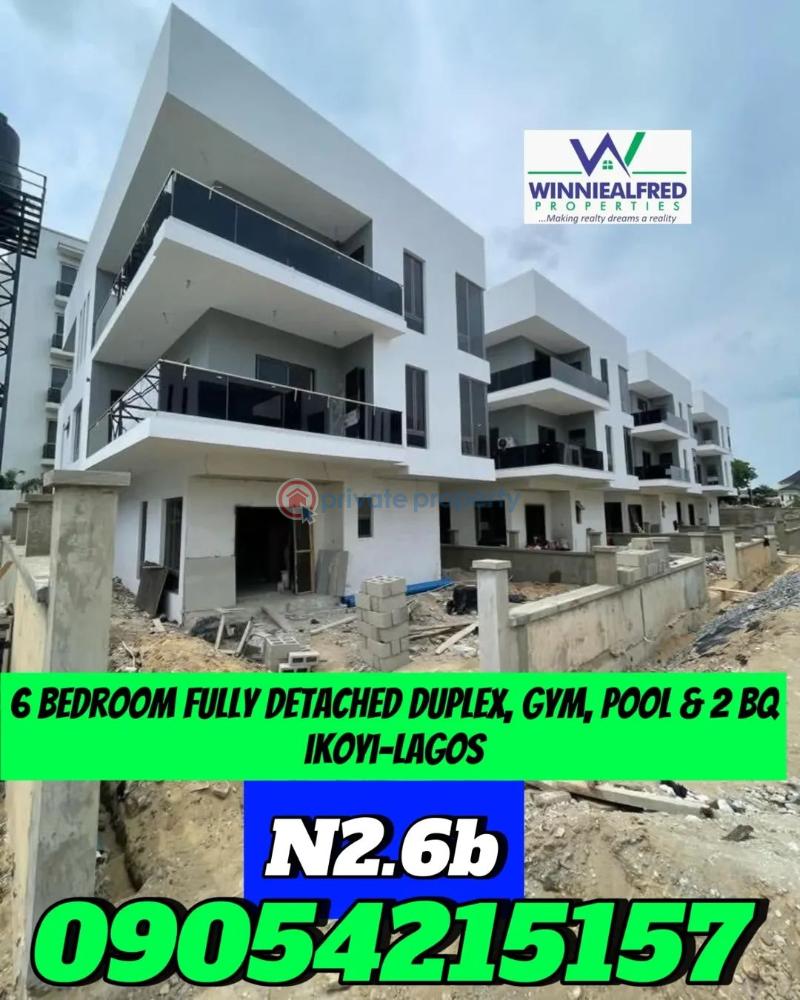 5 bedroom Detached Duplex For Sale Ikoyi Lagos - 0