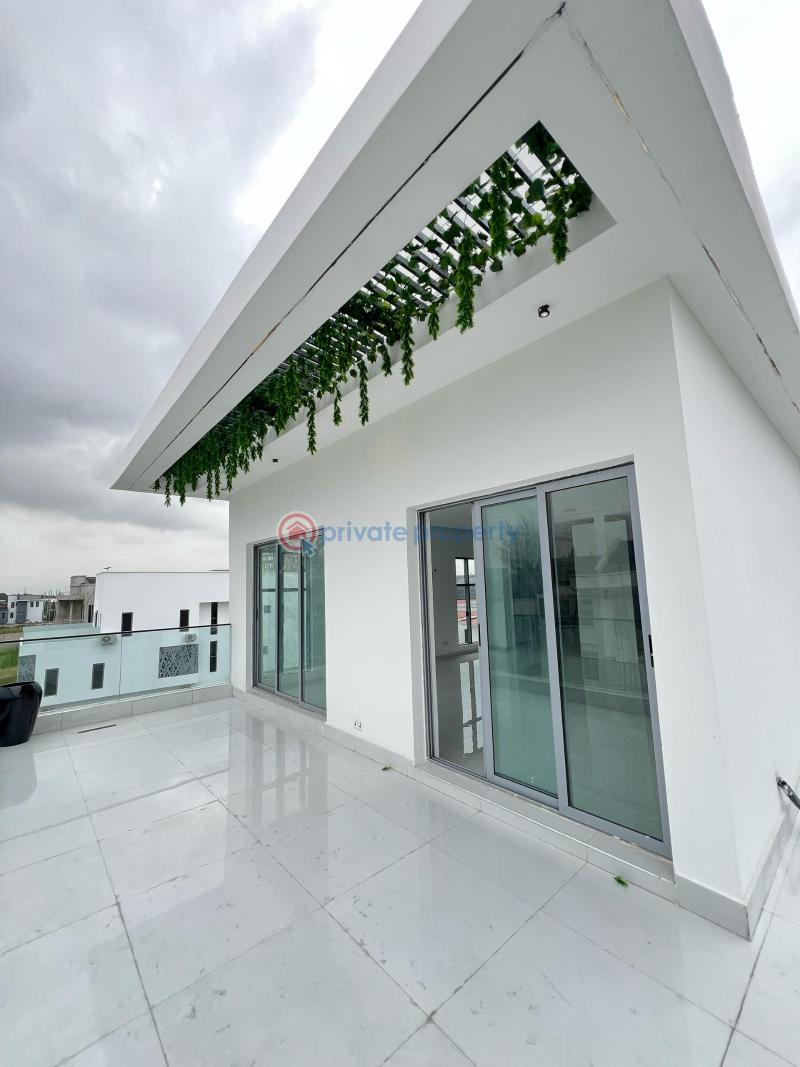 5 bedroom fully detached duplex with swimming pool, cinema, gazebo, bq and a rooftop - 13 5 bedroom Detached Duplex For Sale Osapa London Lekki Lagos - 13