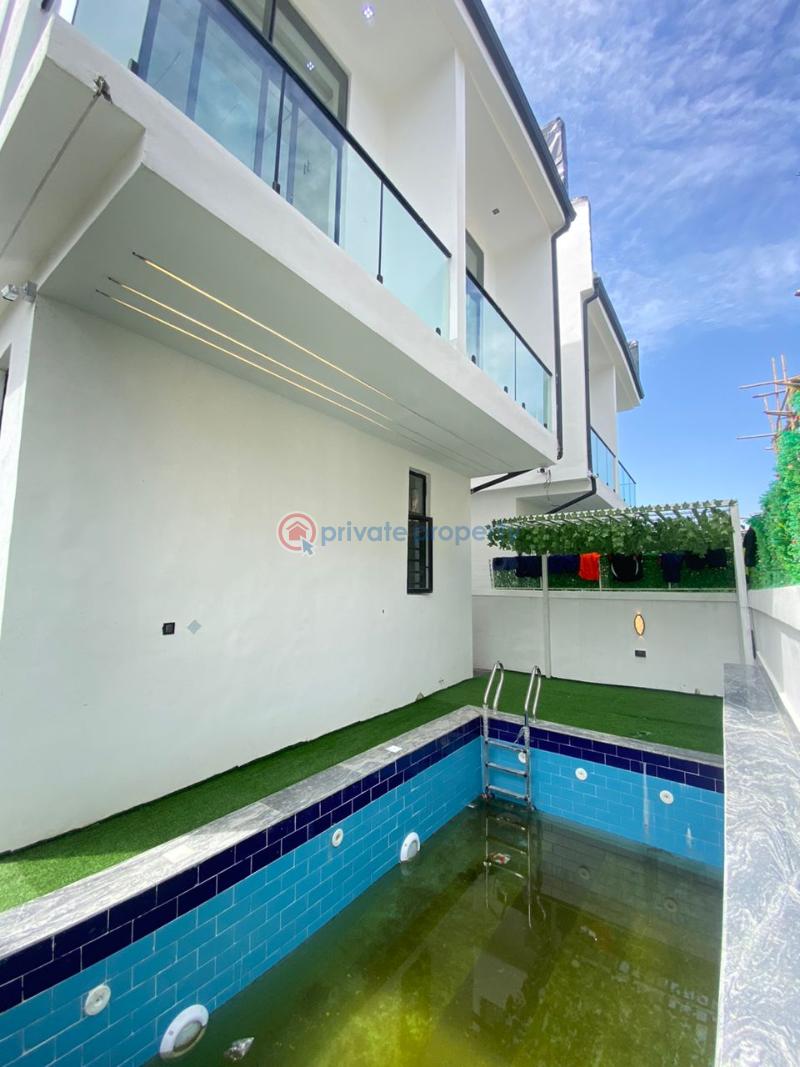 5 bedroom fully detached duplex with swimming pool - 2 5 bedroom Detached Duplex For Sale Oral Estate Lekki Lagos - 2