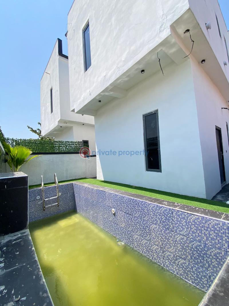 5 bedroom fully detached duplex with swimming pool, and security post - 1 5 bedroom Detached Duplex For Sale Idado Lekki Lagos - 1