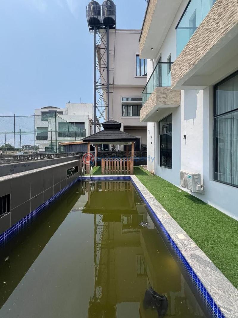 5 bedroom Duplex For Sale 5 Bedroom Fully Detached Duplex With Swimming Pool, Cinema, Gym, Bq And A Rooftop , Ikate Lekki Ikate Elegushi Lekki Lagos - 8