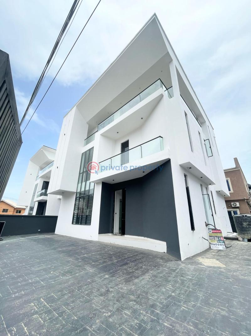 5 bedroom fully detached house with cinema, pool in osapa - 1 5 bedroom Duplex For Sale Osapa London Osapa Lekki Lagos - 1