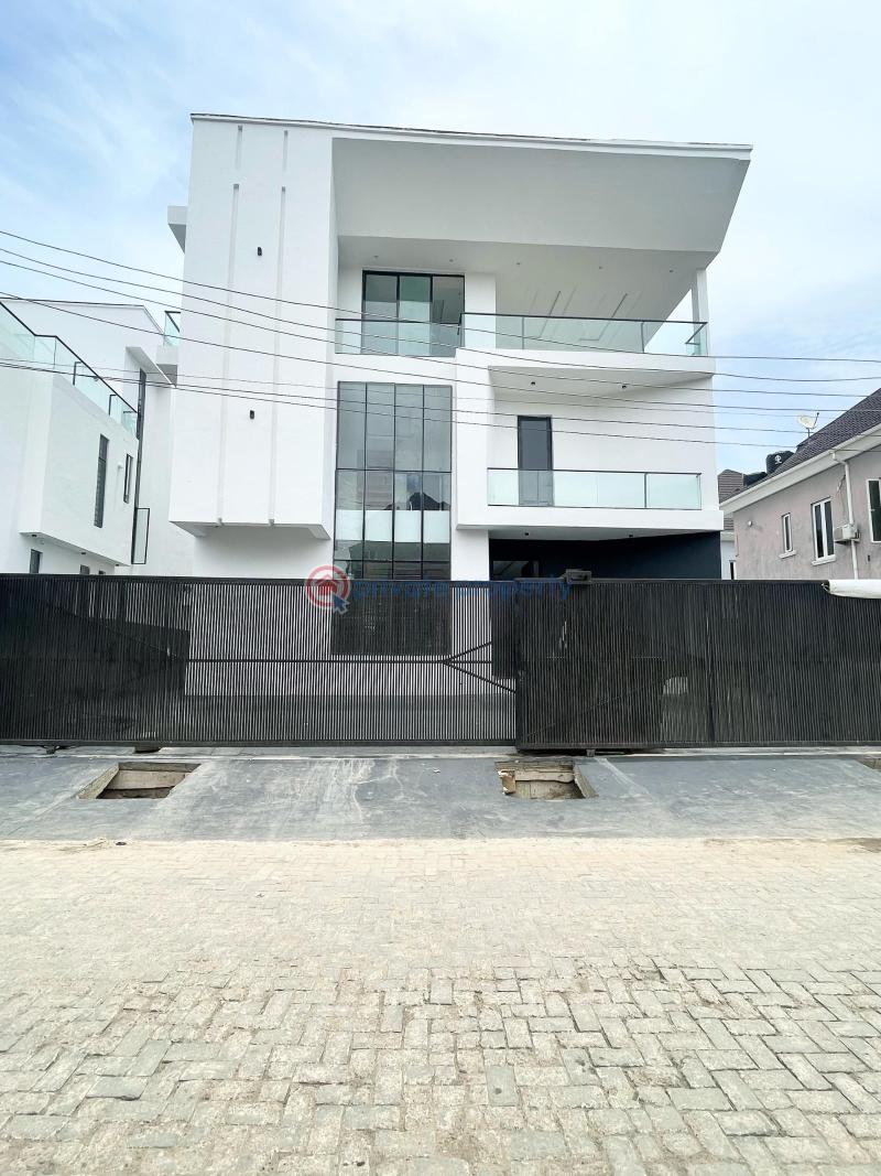 5 bedroom fully detached house with cinema, pool in osapa - 4 5 bedroom Duplex For Sale Osapa London Osapa Lekki Lagos - 4