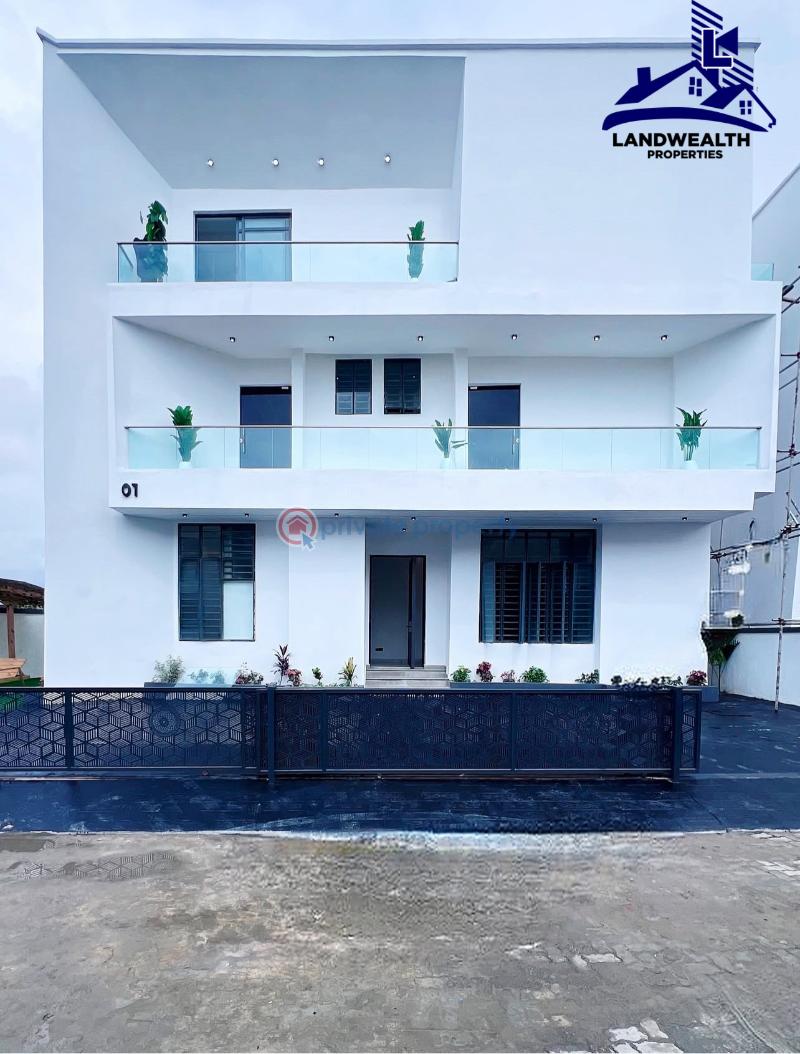 5 bedroom Detached Duplex For Sale Secure Estate At Chevron Lekki Chevron Drive Lekki Lagos - 0
