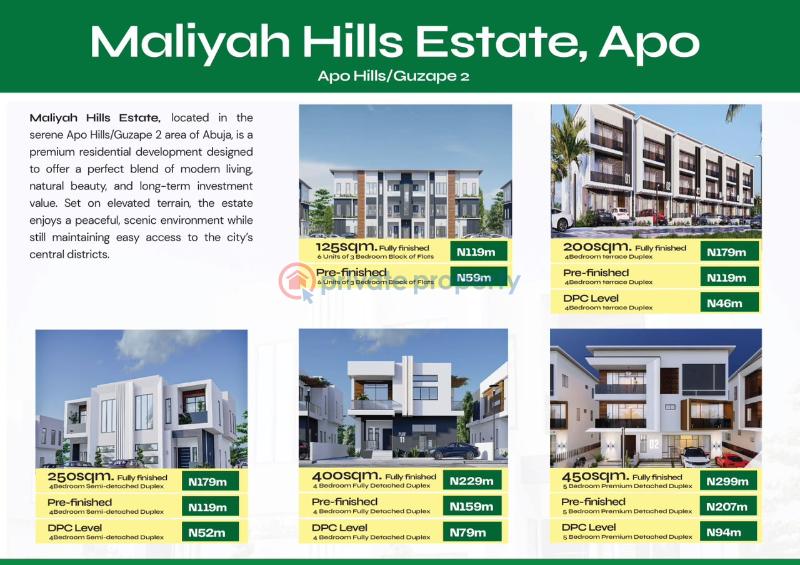 Detached Duplex For Sale Apo Hills Guzape 2 Apo Abuja Phase 2  - 2