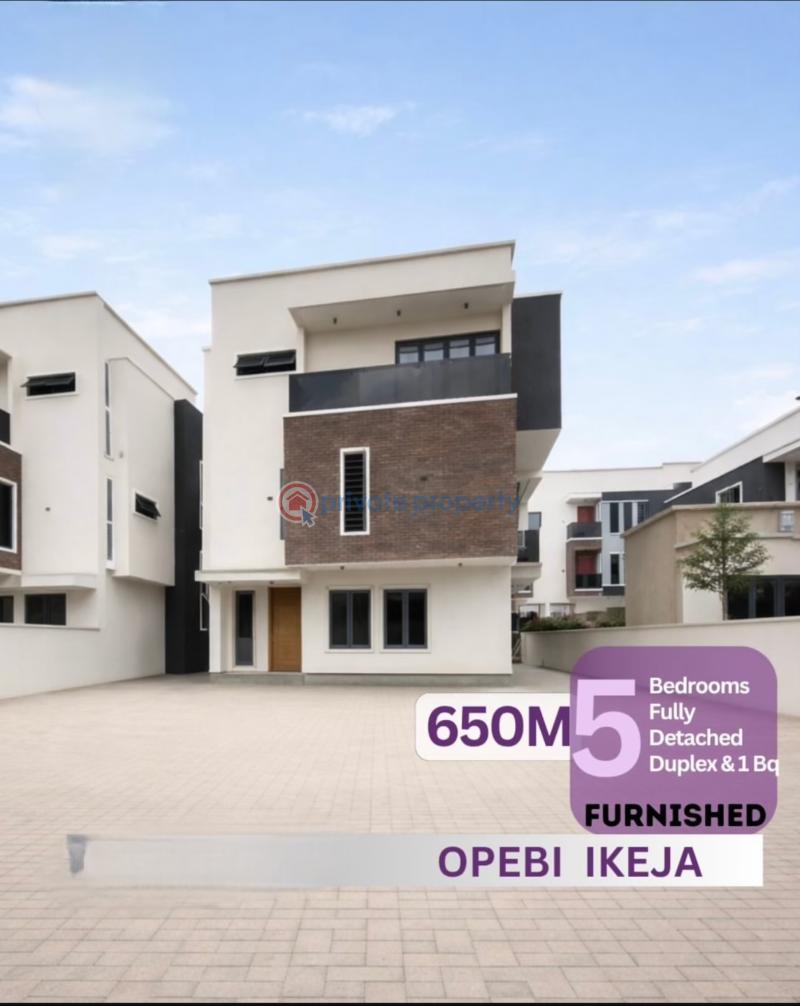 4 bedroom Detached Duplex For Sale Opebi Ikeja Lagos - 0