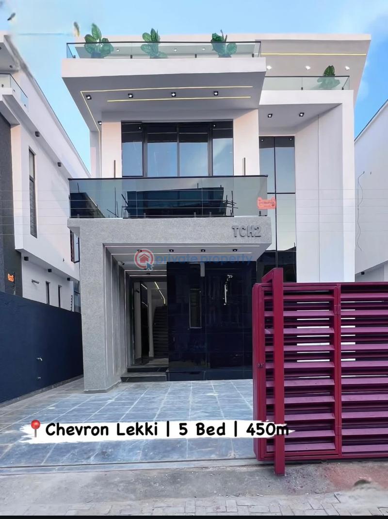 5 bedroom Detached Duplex For Sale Chevron Lekki Lagos Chevron Drive Lekki Lagos - 0