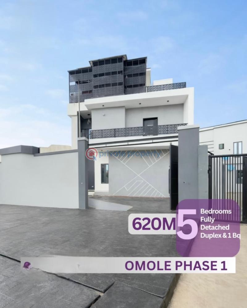 5 bedroom Terraced Duplex For Sale Omole Phase 1 Ojodu Lagos - 0