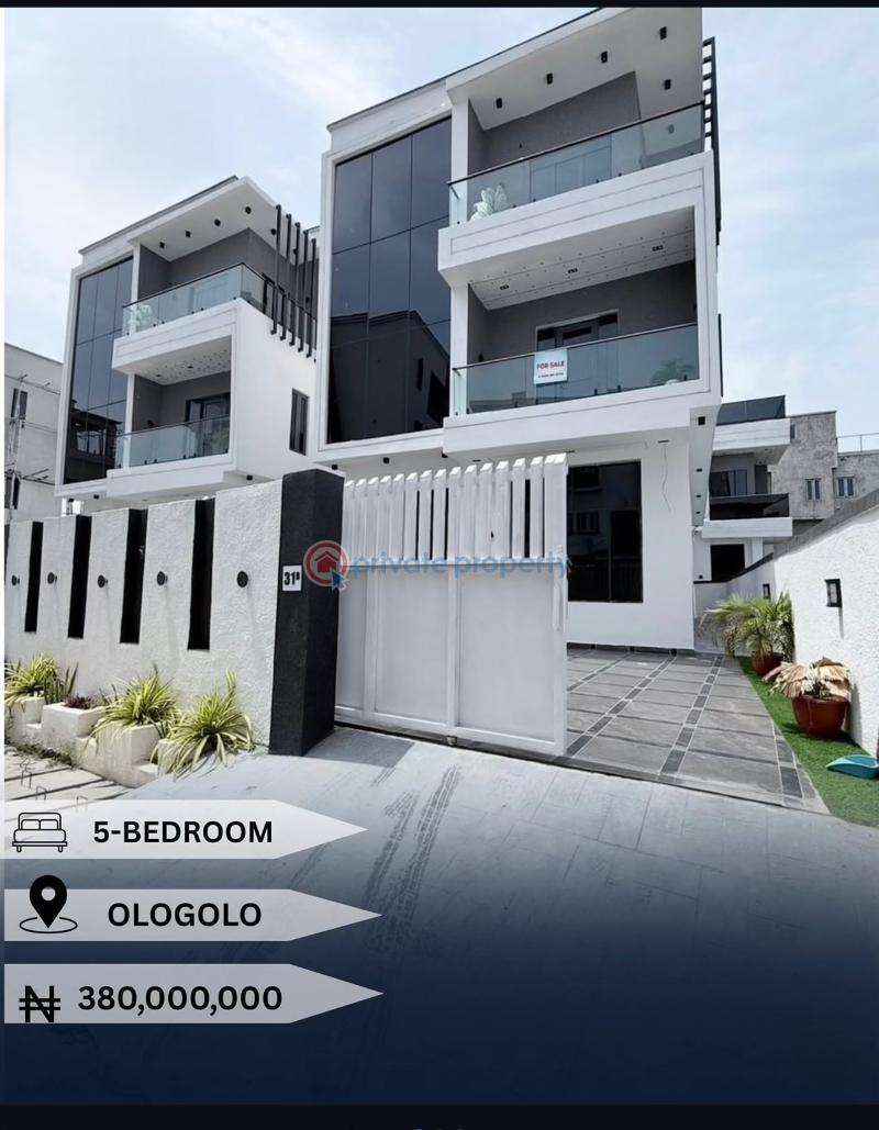 5 bedroom Detached Duplex For Sale Ologolo Lekki Lagos - 0