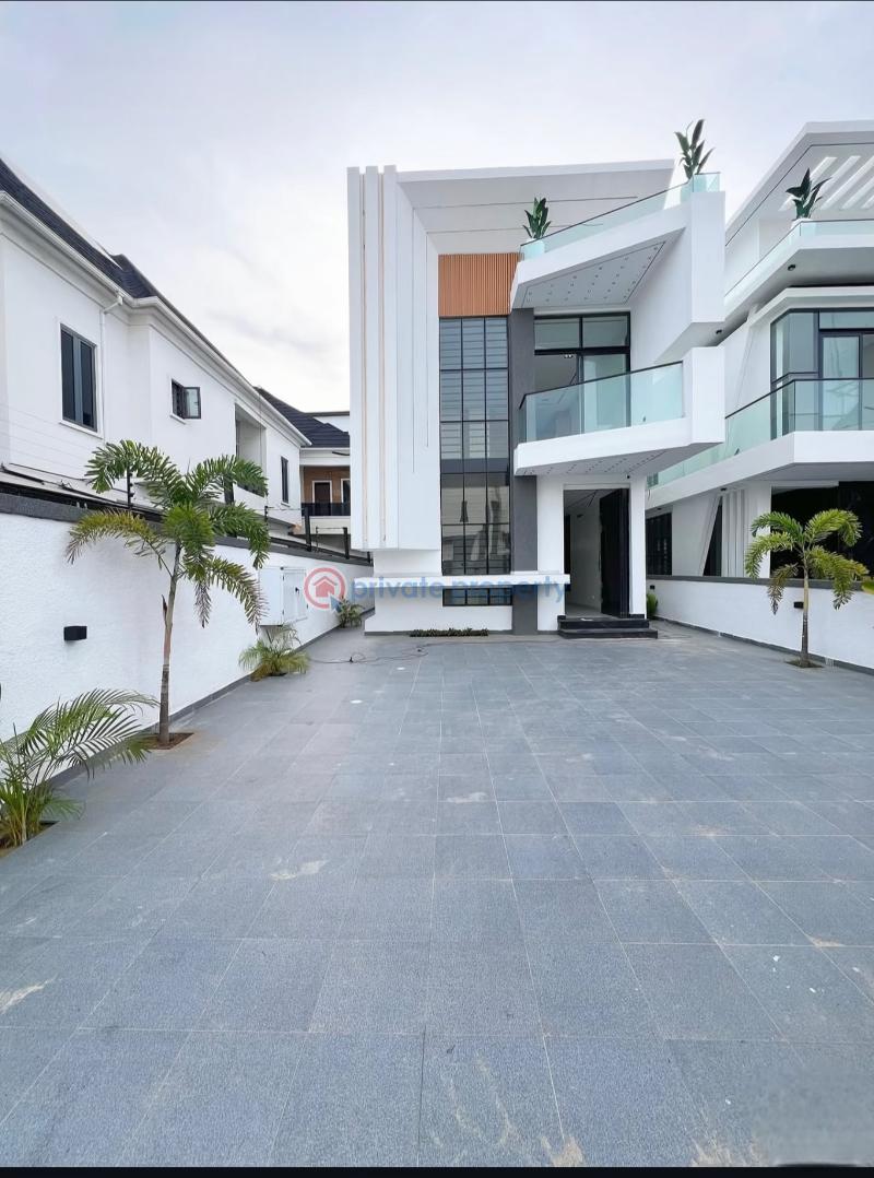 5 bedroom Detached Duplex For Sale Chevron Lekki Chevron Drive Lekki Lagos - 1